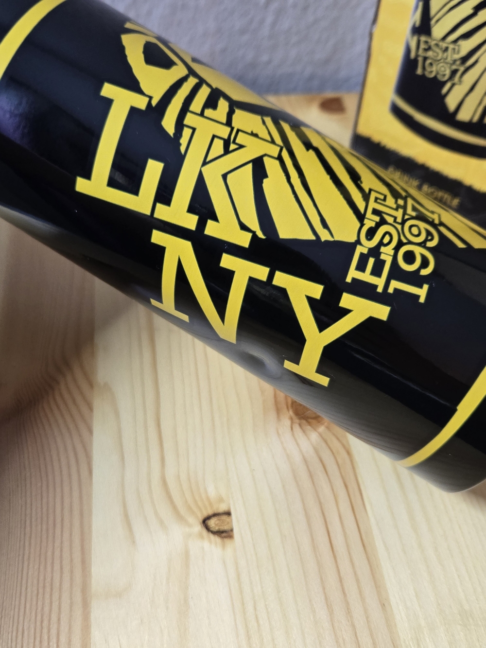 Disney The Lion King Yellow & Black Stainless Steel Drink Bottle - Picture 2 of 5